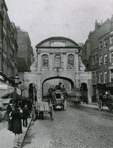 Generel visning af Temple Bar af English Photographer