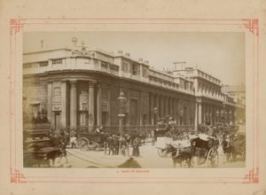 Generelt billede af Bank of England af English Photographer