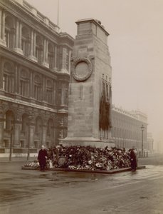 Generelt billede af cenotaphen i Whitehall af English Photographer