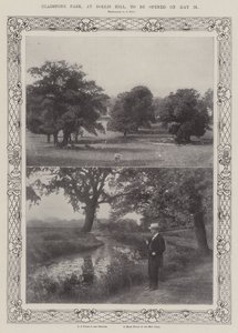 Gladstone Park, ved Dollis Hill, åbnes den 25. maj