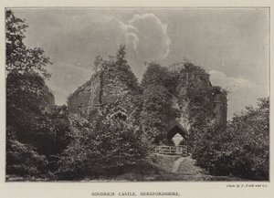 Goodrich Castle, Herefordshire af English Photographer
