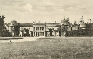 Goodwood House, West Sussex (s/h-billede) af English Photographer
