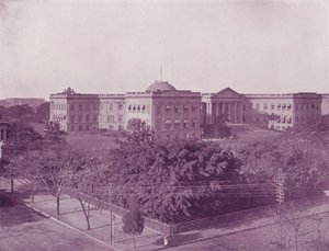 Regeringshuset, Calcutta af English Photographer
