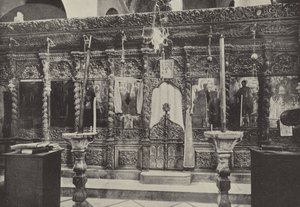 Græsk Kirke, Nazareth, nær St Marys Well af English Photographer