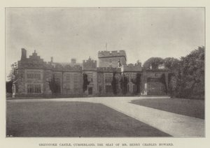 Greystoke Castle, Cumberland, sæde for hr. Henry Charles Howard af English Photographer