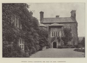 Gwydyr Castle, Carnarvon, sæde for Earl Carrington af English Photographer