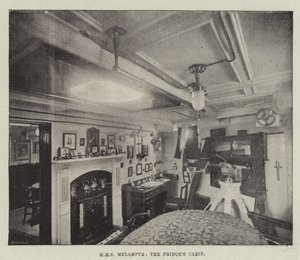HMS Melampus, Princes Cabin af English Photographer