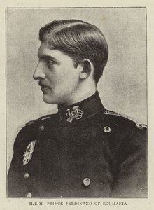 HKH Prins Ferdinand af Rumænien af English Photographer