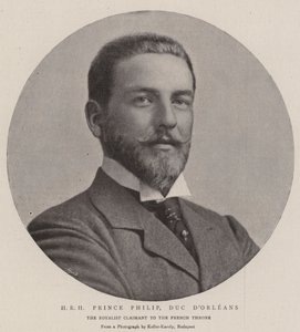 HKH Prins Philip, Duc dOrleans af English Photographer