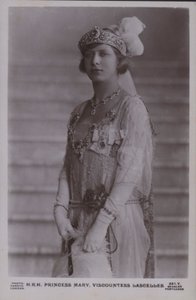 HKH Prinsesse Mary, Viscountesse Lascelles (s/h foto) af English Photographer