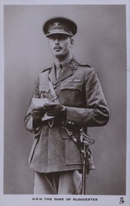 HRH The Duke of Gloucester (s/h foto) af English Photographer