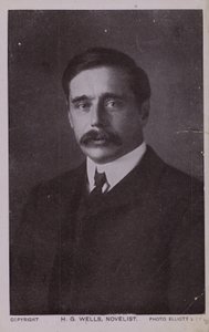 H G Wells (1866-1946), engelsk forfatter af English Photographer