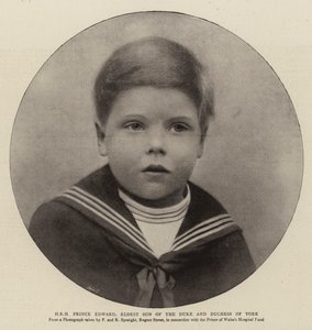 H R H Prins Edward, ældste søn af hertugen og hertuginden af York af English Photographer
