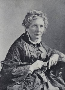 Harriet Beecher Stowe (s/h foto) af English Photographer