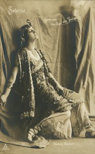 Hedwiga Reicher, tysk skuespillerinde (s/h-foto) af English Photographer