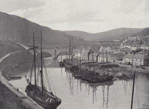 Helmsdale, fra slottet af English Photographer