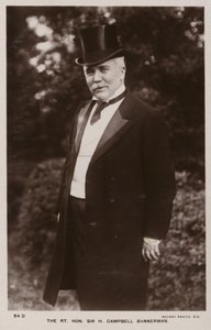 Henry Campbell-Bannerman af English Photographer