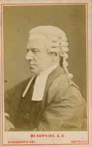 Henry Hawkins QC, 1. Baron Brampton af English Photographer