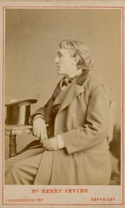 Henry Irving, skuespiller af English Photographer