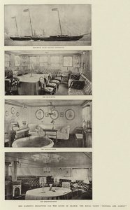 Hendes Majestæts afgang til Sydfrankrig, Royal Yacht Victoria og Albert