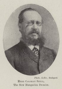 Herr Coloman Szell, den nye ungarske premierminister af English Photographer