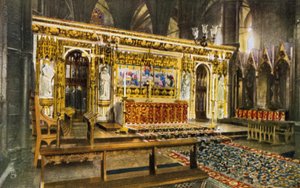High Altar, Westminster Abbey, Londondani af English Photographer