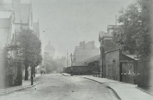 Highgate Archway: vestlig tilgang, 1896 af English Photographer