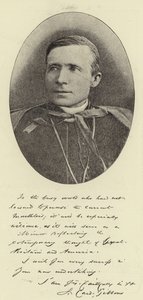 Hans Eminence kardinal Gibbons, kardinal ærkebiskop af Baltimore af English Photographer