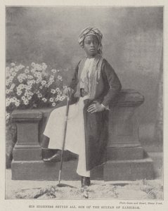 Hans Højhed Seyyid Ali, søn af sultanen af Zanzibar af English Photographer