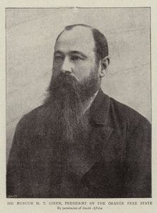 Hans Ære M T Steyn, præsident for Orange Free State af English Photographer