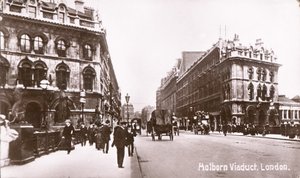 Holborn-viadukten af English Photographer