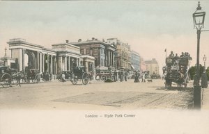 Hyde Park Corner, London af English Photographer