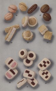 Illustration til marcipanbrochure (farvefoto) af English Photographer