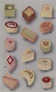 Illustration til marcipanbrochure (farvefoto) af English Photographer