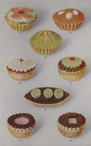 Illustration til marcipanbrochure (farvefoto) af English Photographer