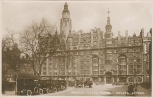 Imperial Hotel, Russell Square, London af English Photographer