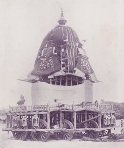 Jagannath bil, Puri af English Photographer