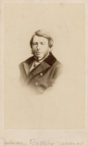 John Ruskin af English Photographer