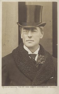 Joseph Chamberlain af English Photographer