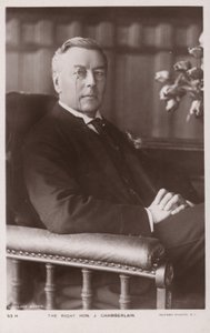 Joseph Chamberlain af English Photographer