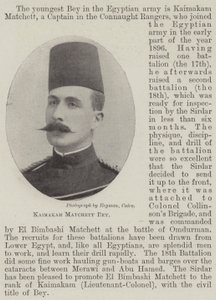 Kaimakam Matchett Bey von English Photographer