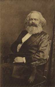 Karl Marx (1818-1883), tysk filosof, økonom, historiker og politisk teoretiker af English Photographer