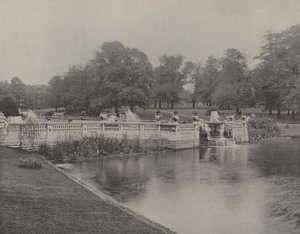 Kensington Gardens (s/h-foto) af English Photographer