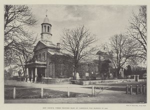 Kew Church, hvor prinsesse Mary af Cambridge blev gift i 1866 af English Photographer