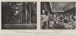 King Edwards kommende besøg i Gopsall Hall, Atherstone, sæde for Lord Howe