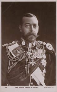 Kong George V, prins af Wales (s/h foto) af English Photographer
