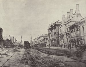 King William Street, Adelaide af English Photographer