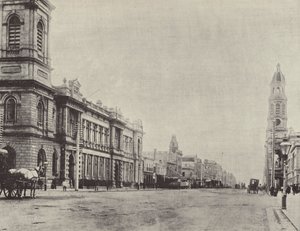King William Street, Adelaide af English Photographer
