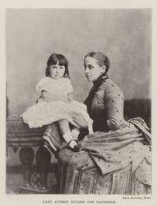 Lady Audrey Buller og datter af English Photographer