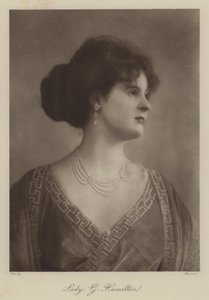 Lady G Hamilton (s/h-foto) af English Photographer